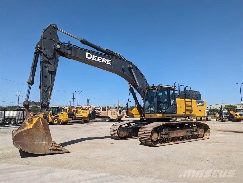 John Deere 470G LC Paletli ekskavatörler