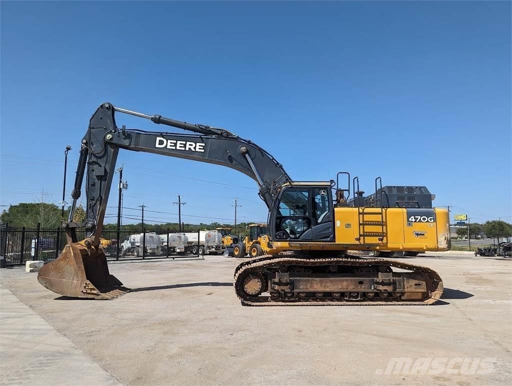 John Deere 470G LC Paletli ekskavatörler