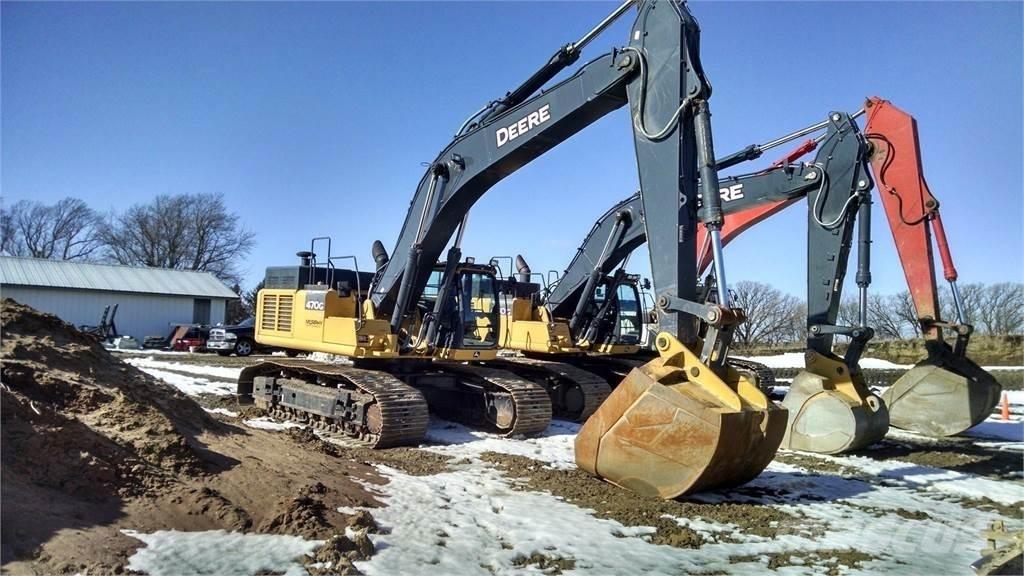 John Deere 470G LC Paletli ekskavatörler