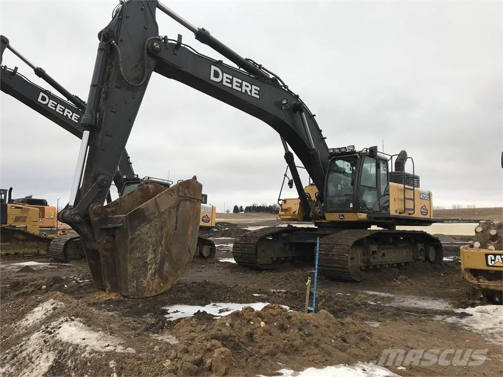 John Deere 470G LC Paletli ekskavatörler