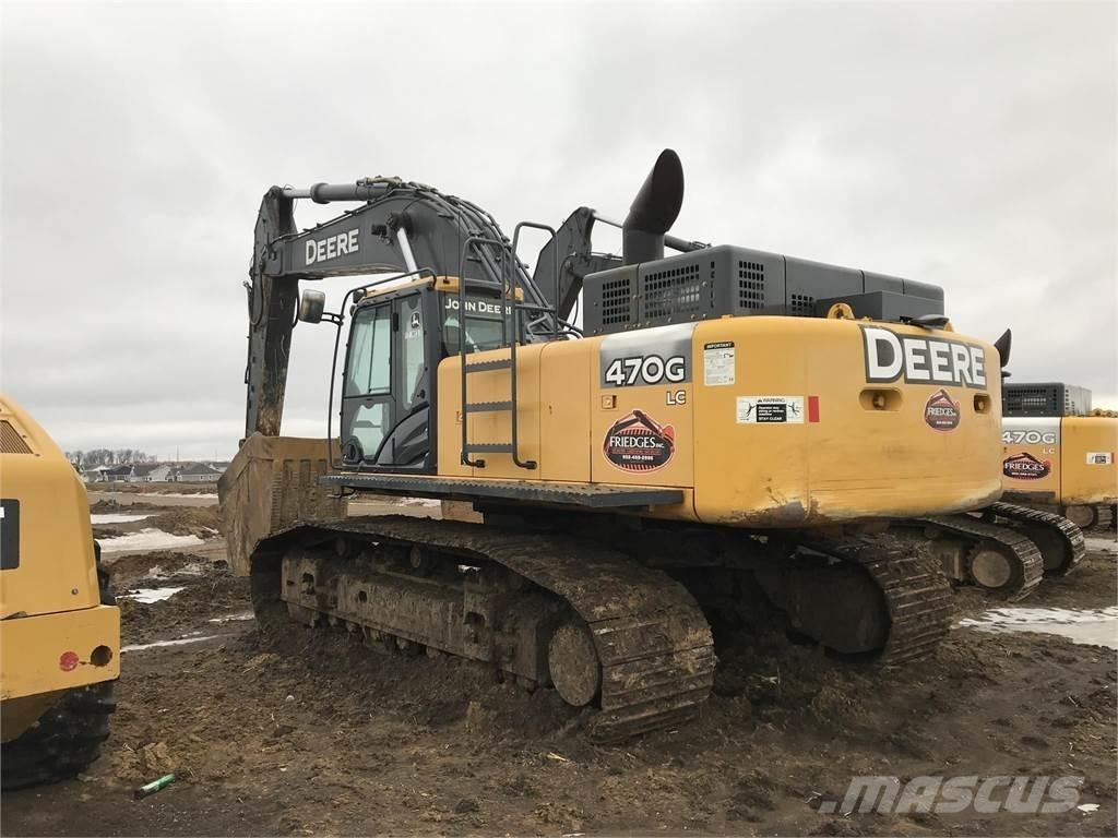 John Deere 470G LC Paletli ekskavatörler
