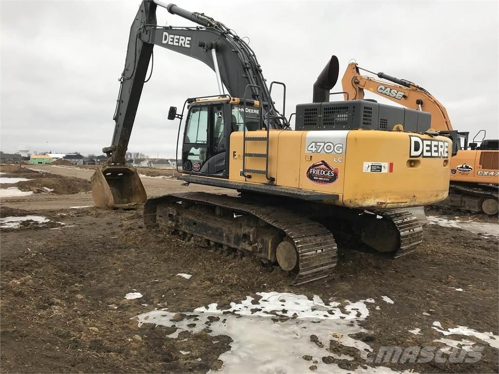 John Deere 470G LC Paletli ekskavatörler