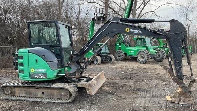 John Deere 50G Mini ekskavatörler, 7 tona dek