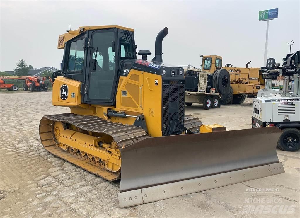 John Deere 650K Paletli dozerler