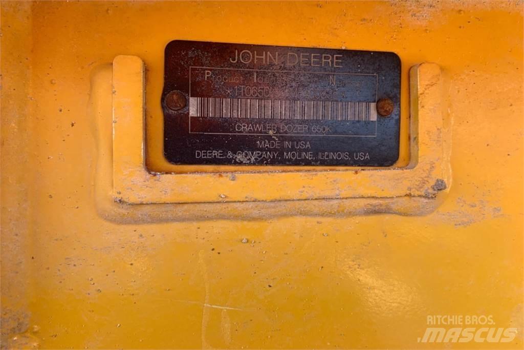 John Deere 650K Paletli dozerler