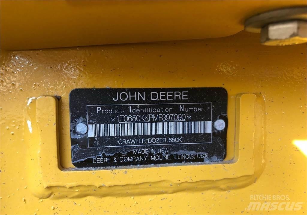 John Deere 650K LGP Paletli dozerler