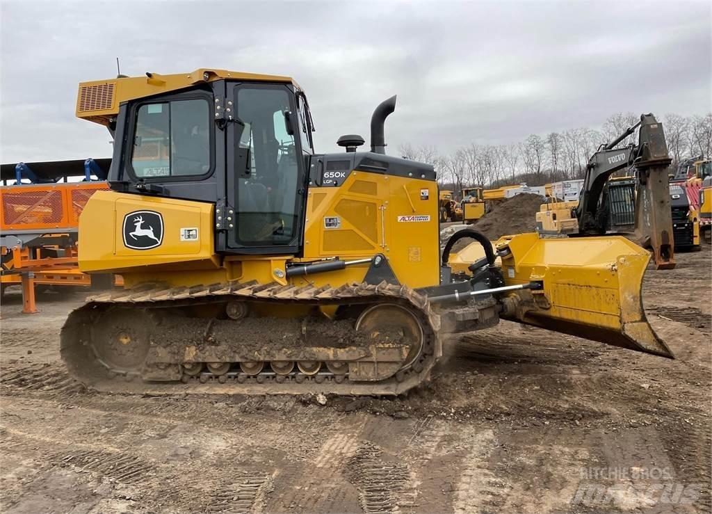 John Deere 650K LGP Paletli dozerler
