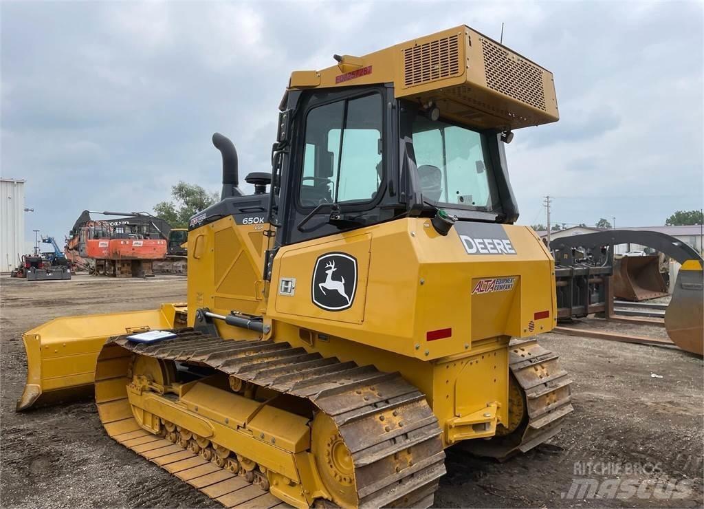 John Deere 650K LGP Paletli dozerler