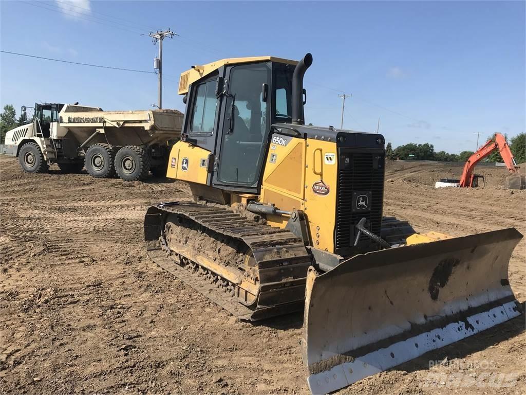 John Deere 650K LGP Paletli dozerler