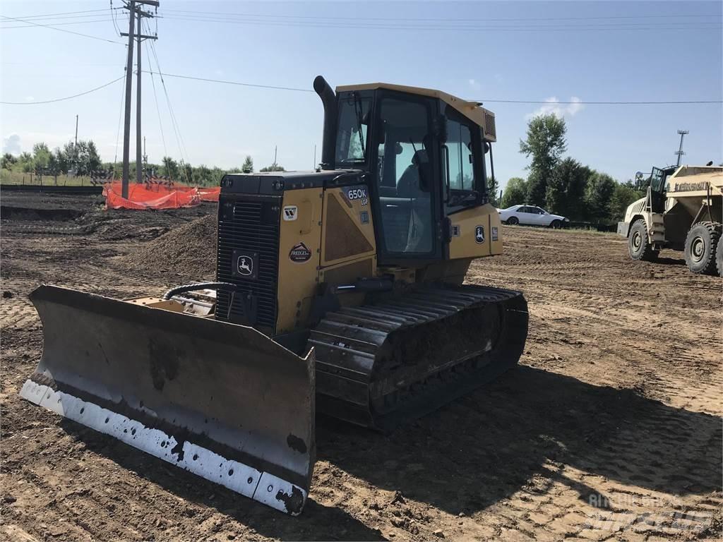 John Deere 650K LGP Paletli dozerler