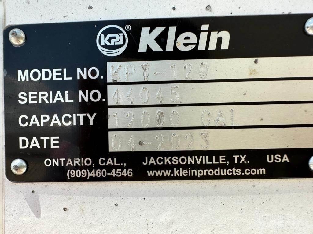 Klein KPT120 Su tankerleri
