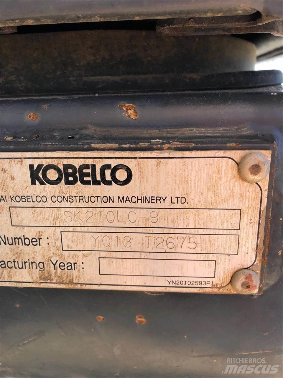 Kobelco SK210 LC-9 Paletli ekskavatörler