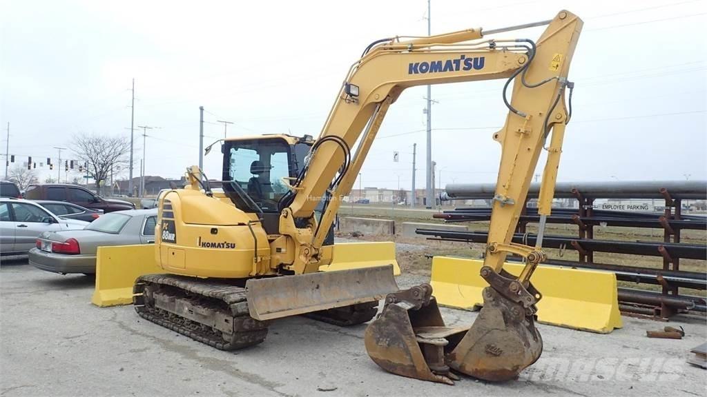 Komatsu PC88MR-10 Paletli ekskavatörler