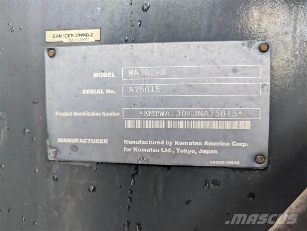 Komatsu WA380-8 Tekerlekli yükleyiciler