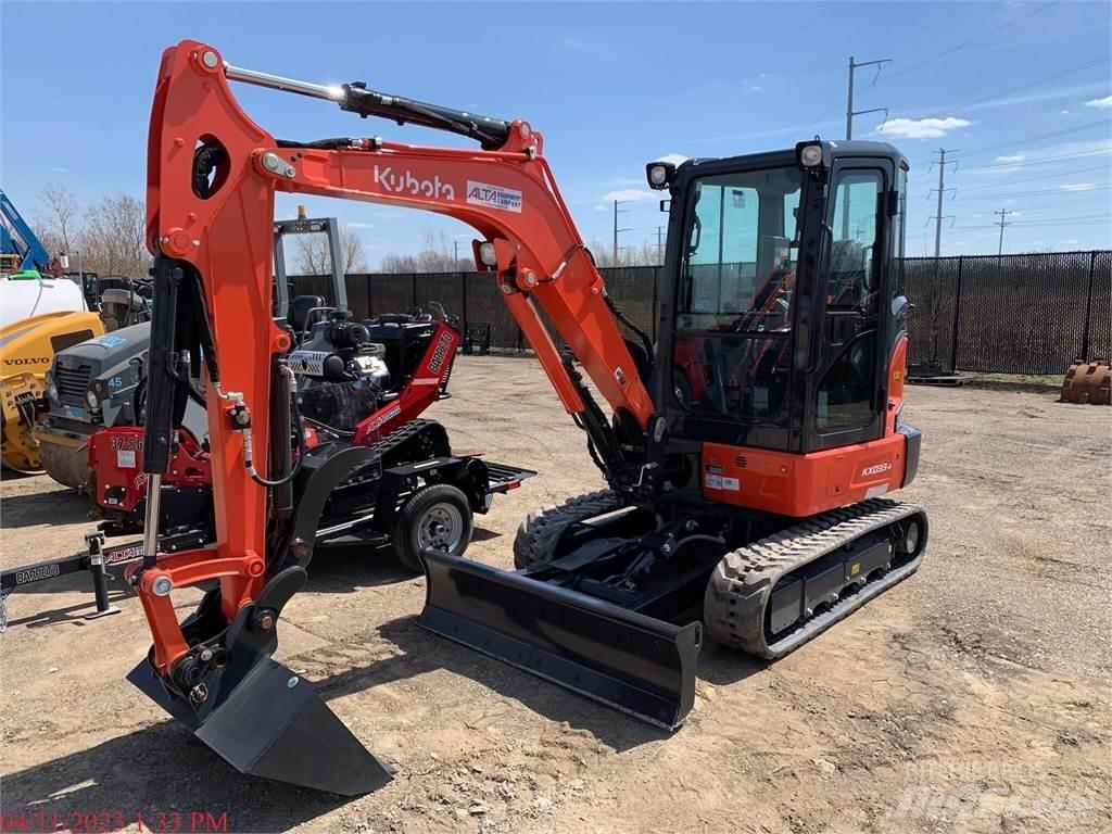 Kubota KX033-4 Mini ekskavatörler, 7 tona dek