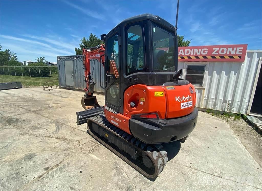 Kubota KX040-4 Mini ekskavatörler, 7 tona dek