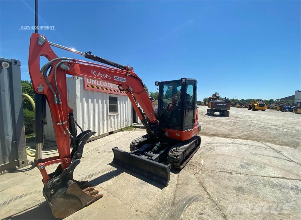 Kubota KX040-4 Mini ekskavatörler, 7 tona dek
