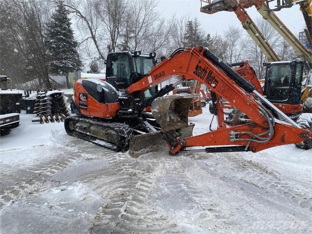 Kubota KX080 Paletli ekskavatörler