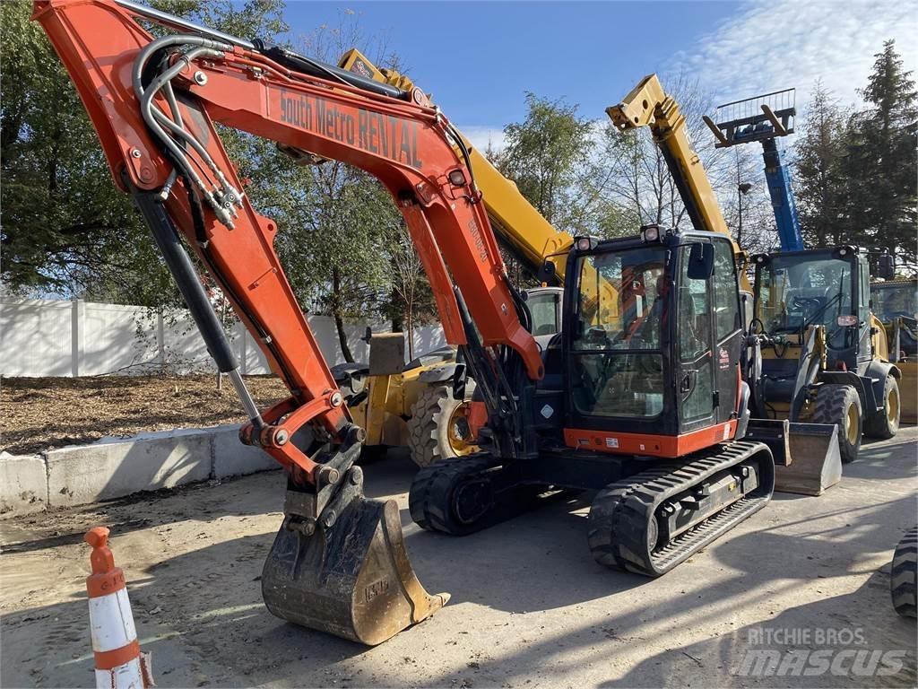Kubota KX080 Paletli ekskavatörler