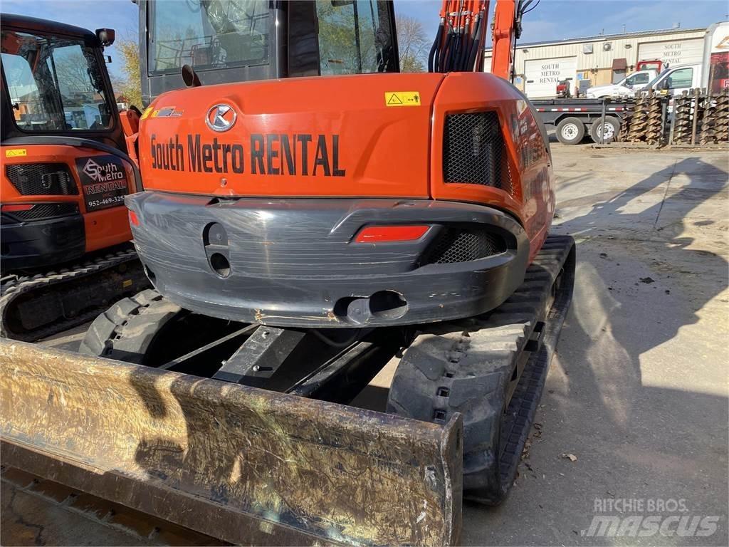 Kubota KX080 Paletli ekskavatörler