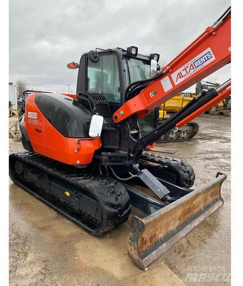 Kubota KX080 Ağaç parçalayıcılar