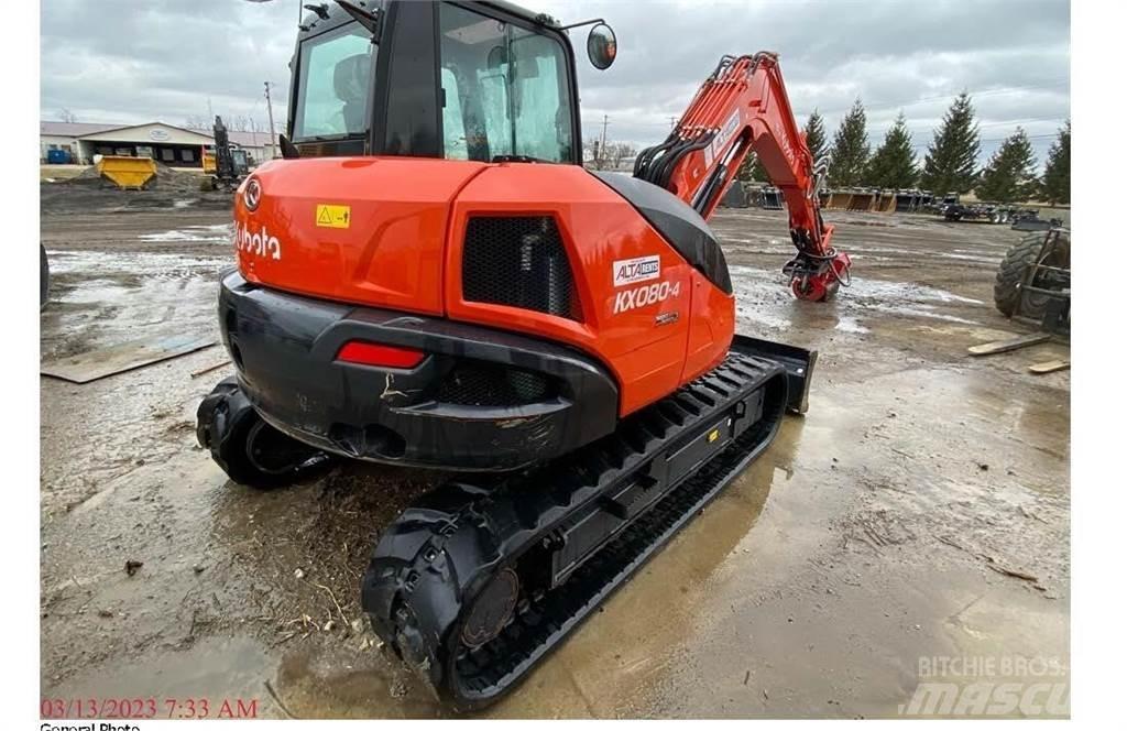 Kubota KX080 Ağaç parçalayıcılar