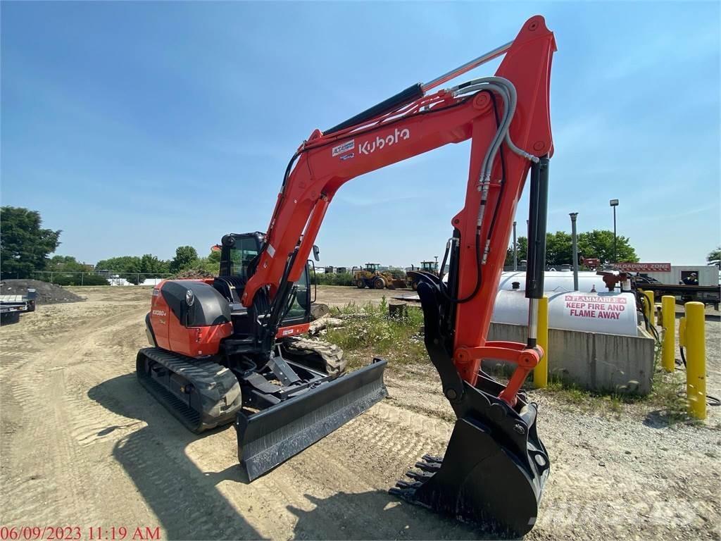Kubota KX080-4 Paletli ekskavatörler