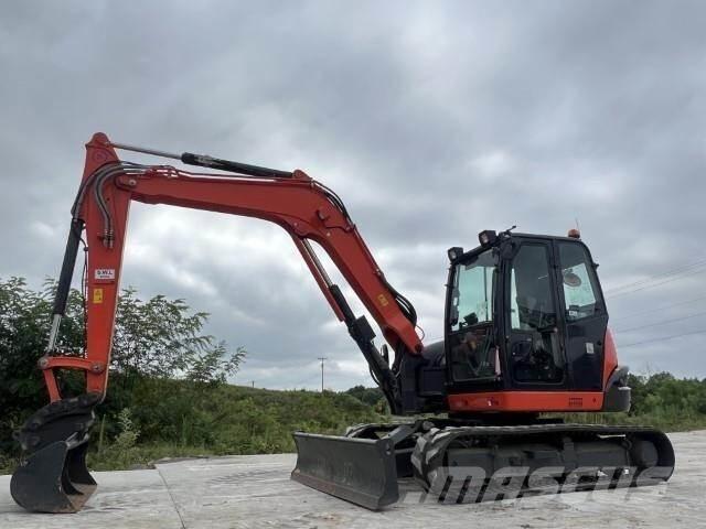 Kubota KX080-4A Paletli ekskavatörler