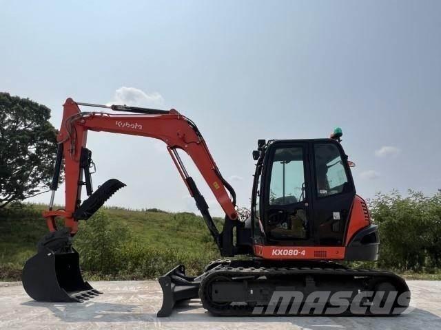 Kubota KX080-4A Paletli ekskavatörler