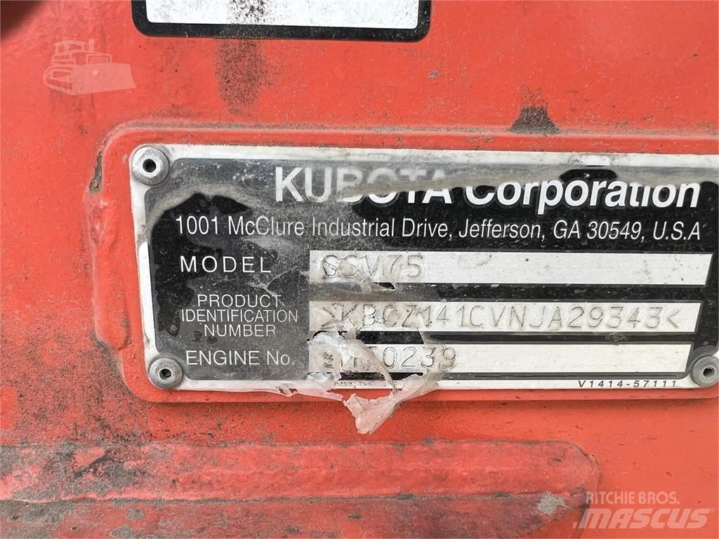 Kubota SSV75 Skid steer loderler