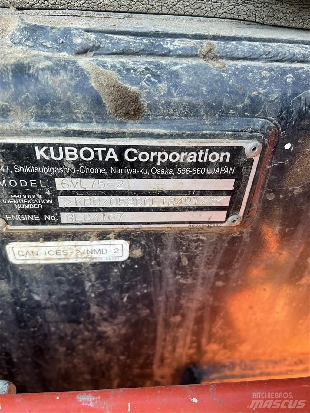 Kubota SVL75-2 Skid steer loderler
