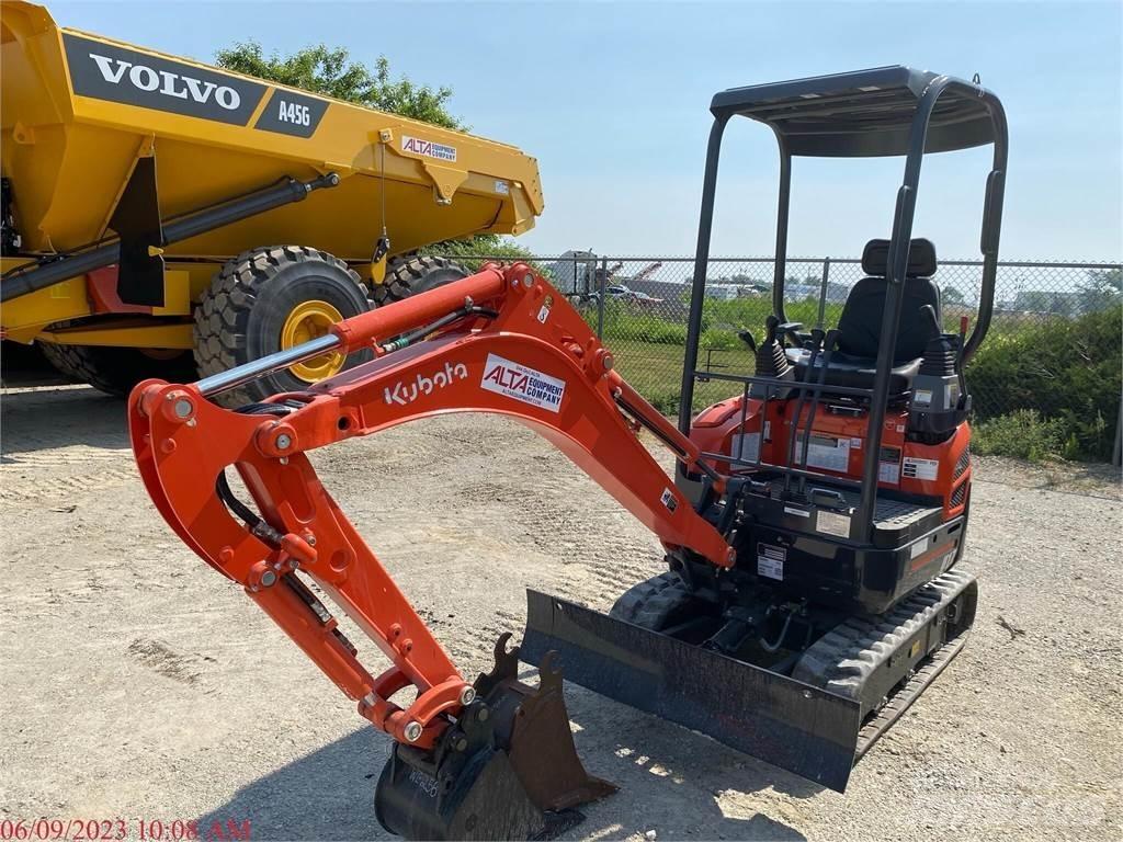 Kubota U17 Mini ekskavatörler, 7 tona dek