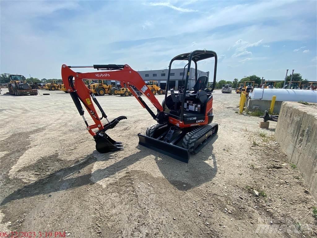 Kubota U27-4 Mini ekskavatörler, 7 tona dek