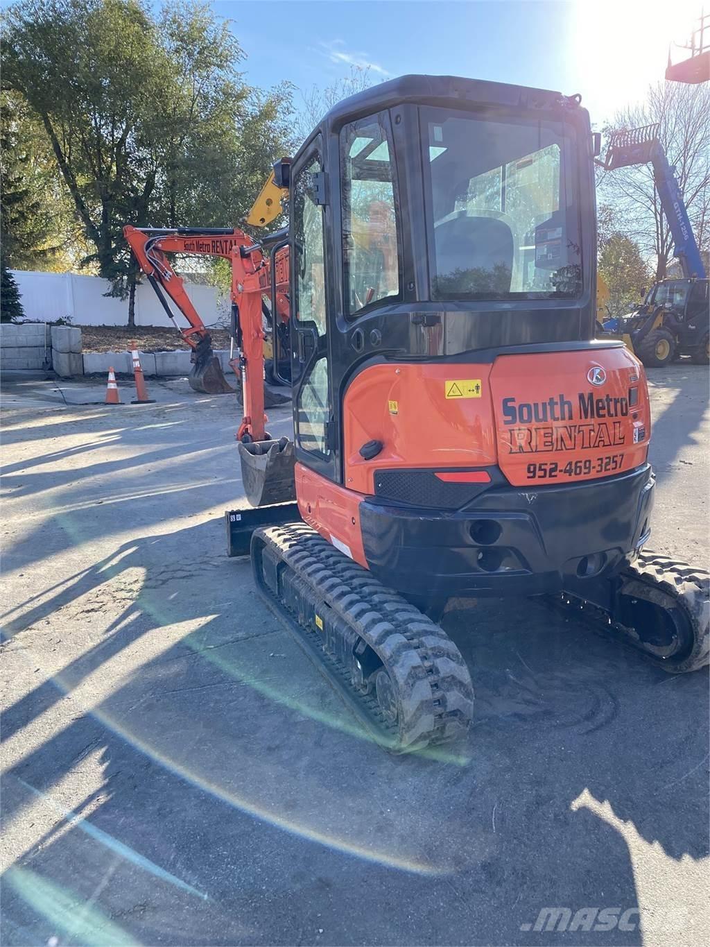 Kubota U35-4 Mini ekskavatörler, 7 tona dek