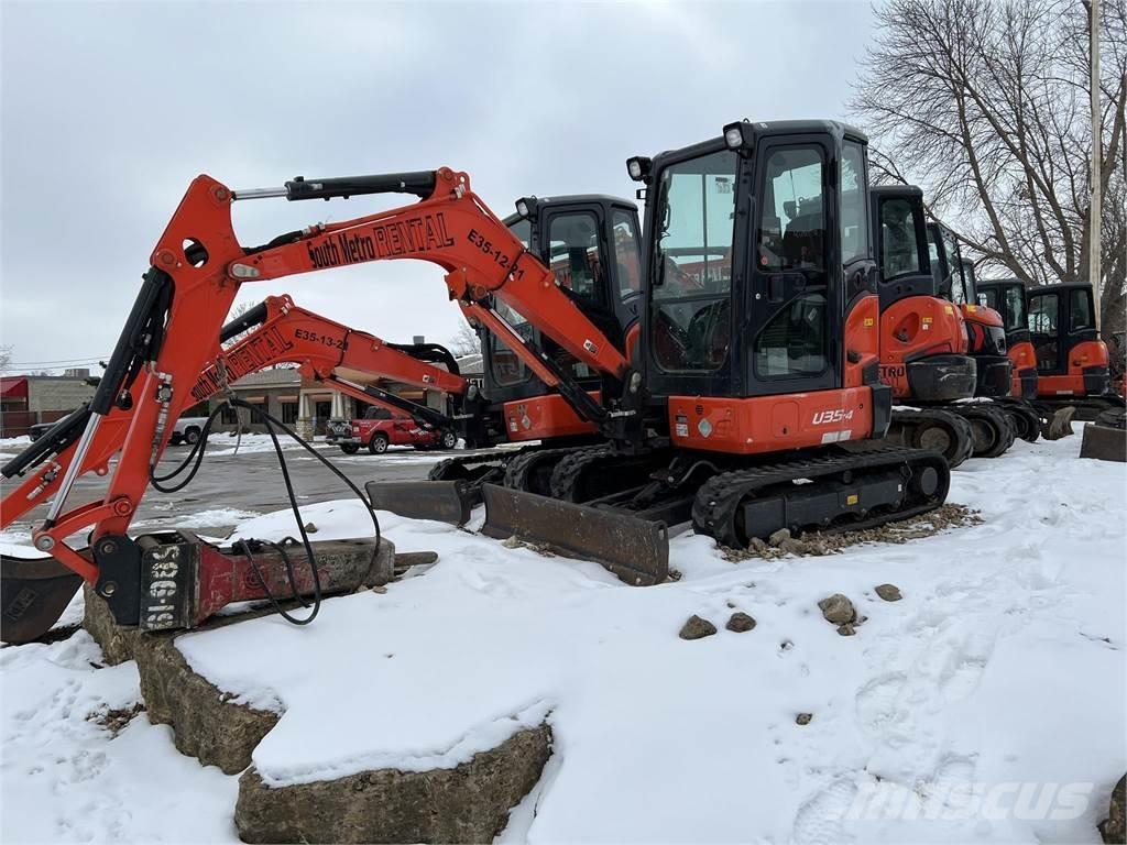 Kubota U35-4 Mini ekskavatörler, 7 tona dek