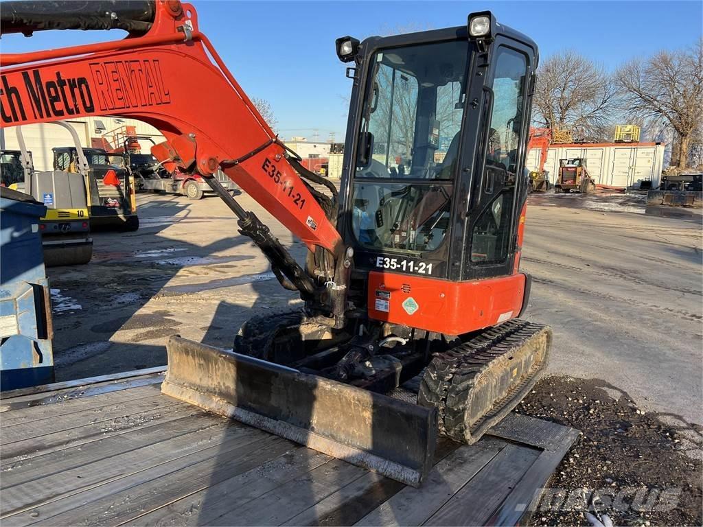 Kubota U35-4 Mini ekskavatörler, 7 tona dek