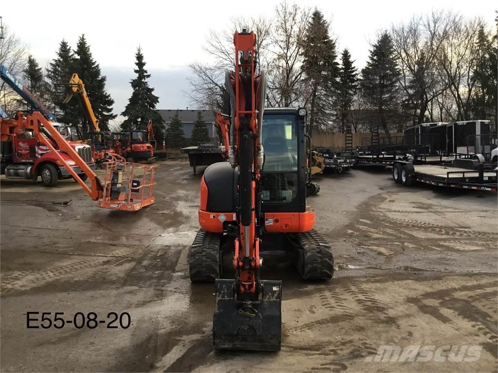 Kubota U55-4 Mini ekskavatörler, 7 tona dek