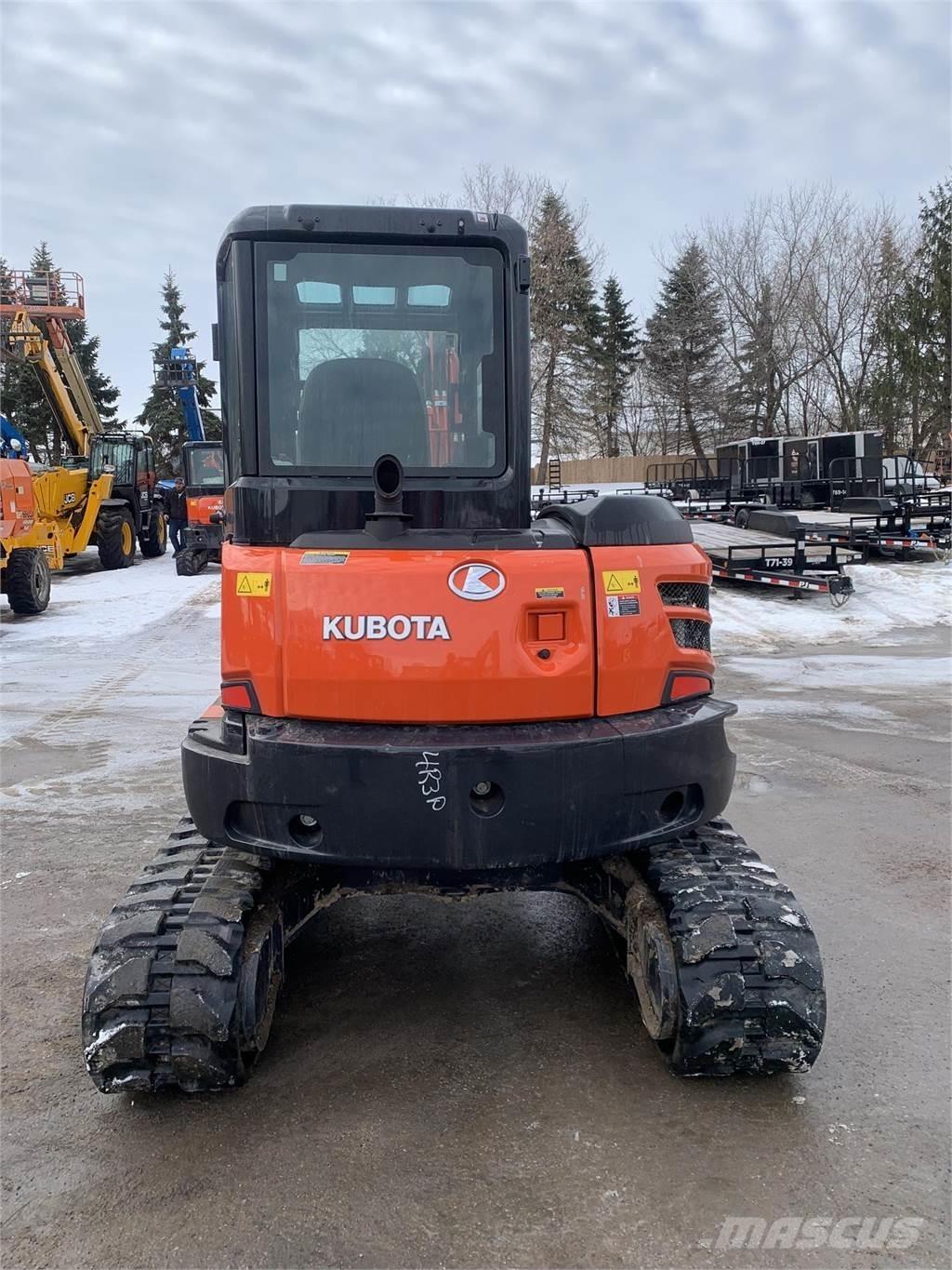 Kubota U55-4 Mini ekskavatörler, 7 tona dek