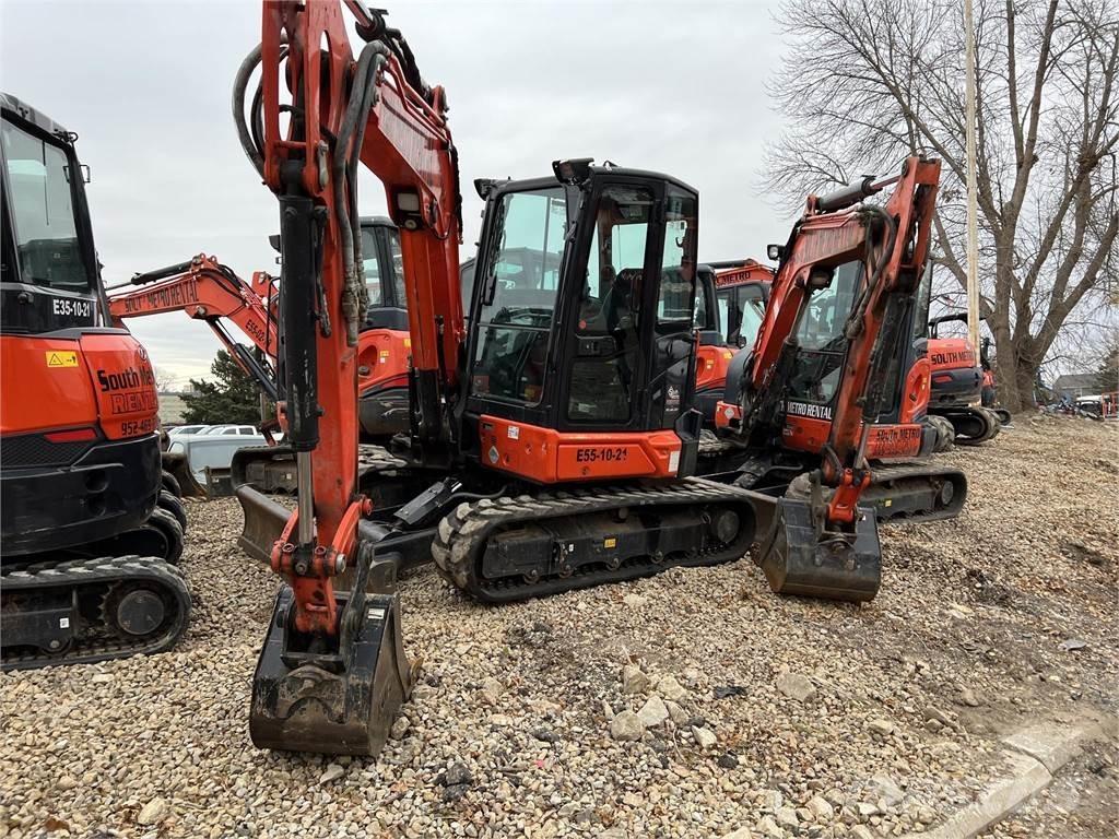 Kubota U55-4 Mini ekskavatörler, 7 tona dek