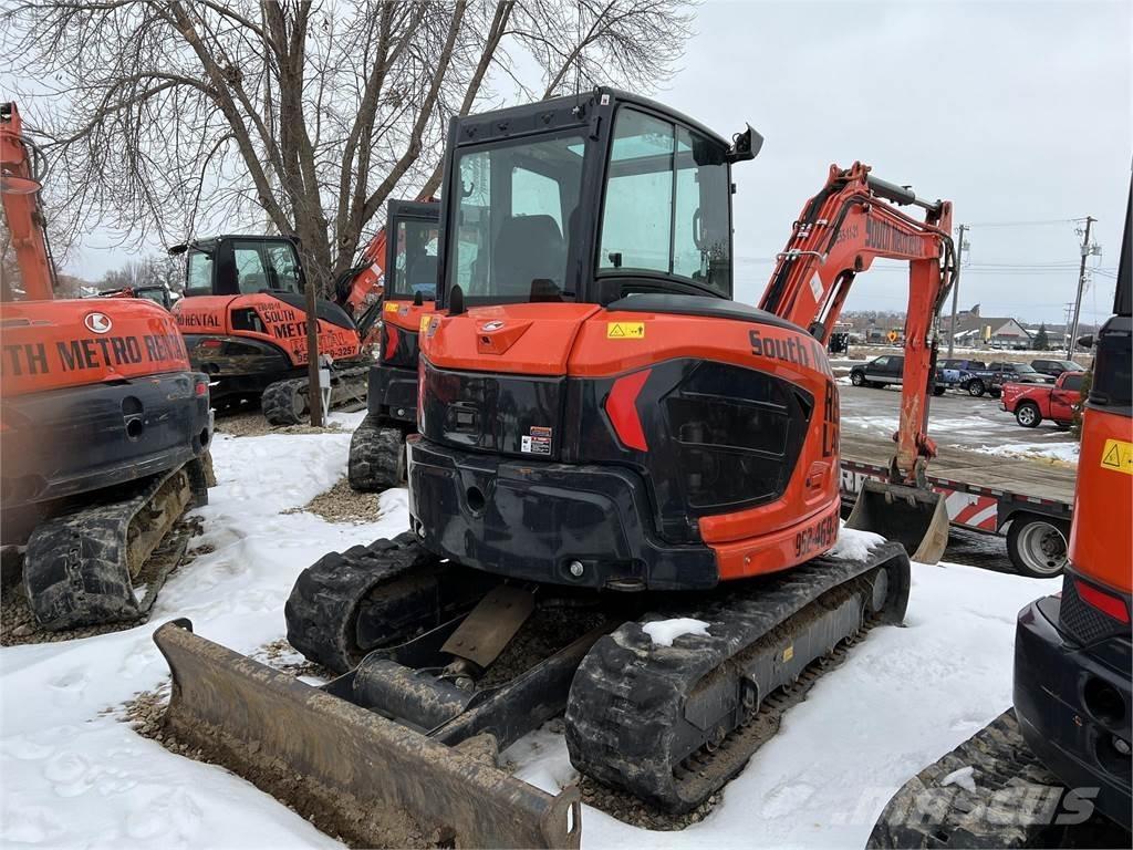 Kubota U55-5 Mini ekskavatörler, 7 tona dek