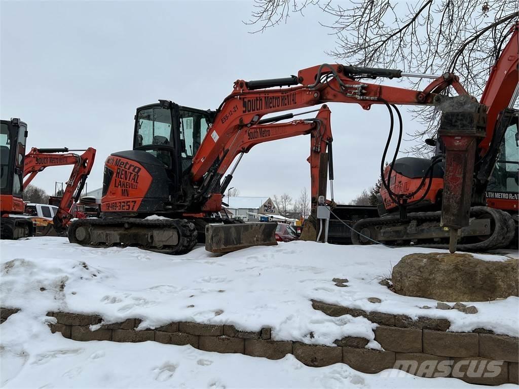 Kubota U55-5 Mini ekskavatörler, 7 tona dek