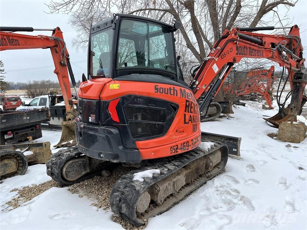 Kubota U55-5 Mini ekskavatörler, 7 tona dek