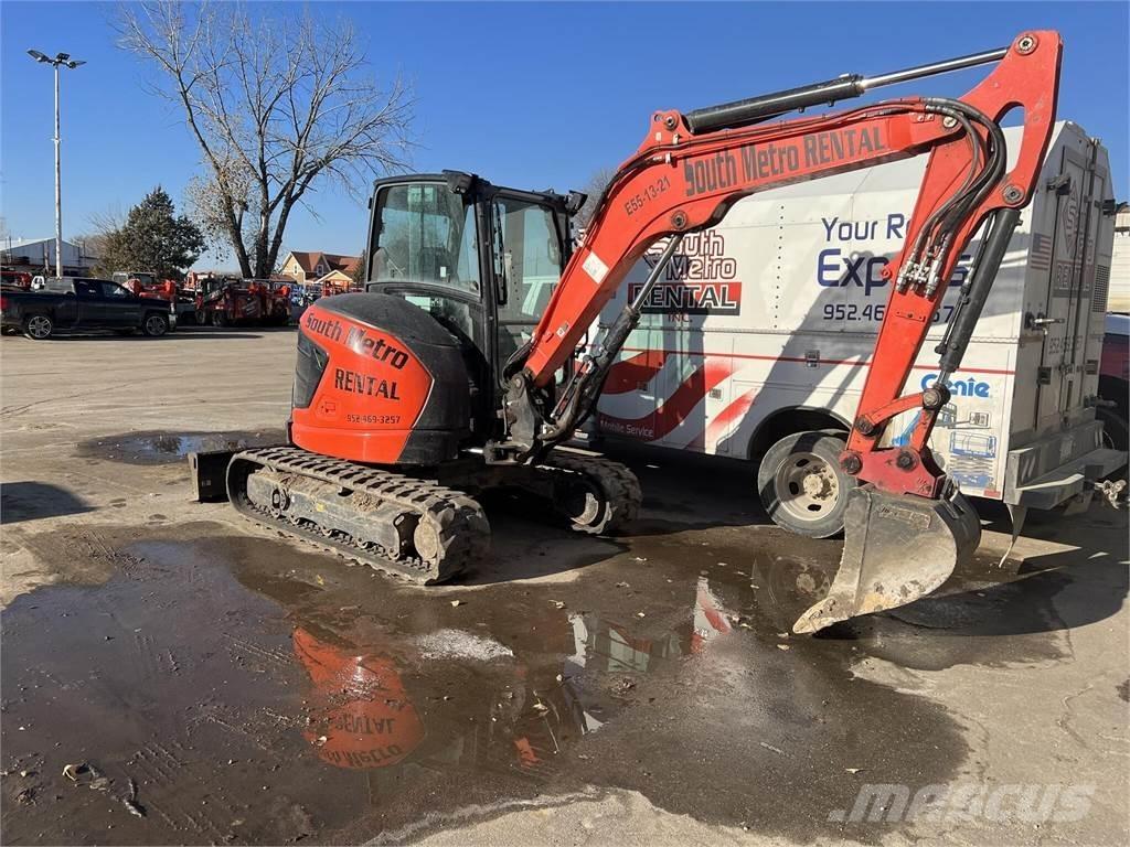 Kubota U55-5 Mini ekskavatörler, 7 tona dek