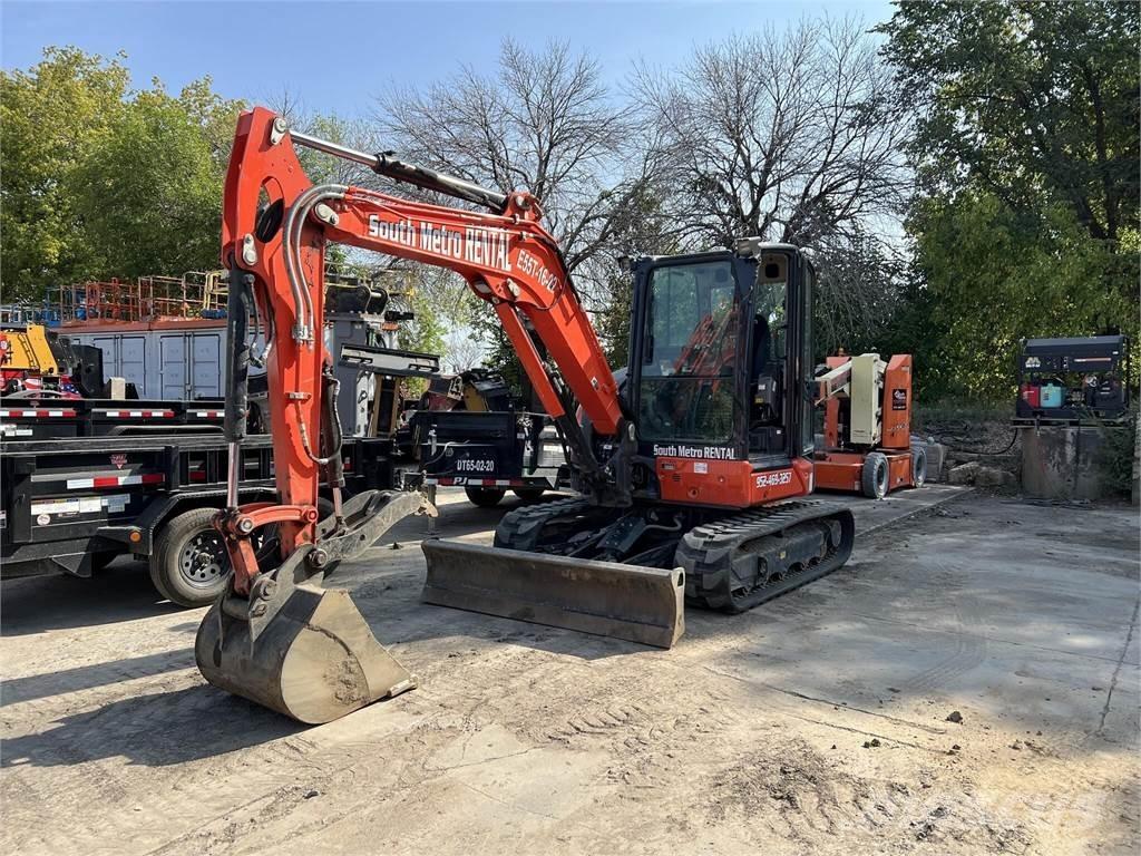 Kubota U55-5 Mini ekskavatörler, 7 tona dek