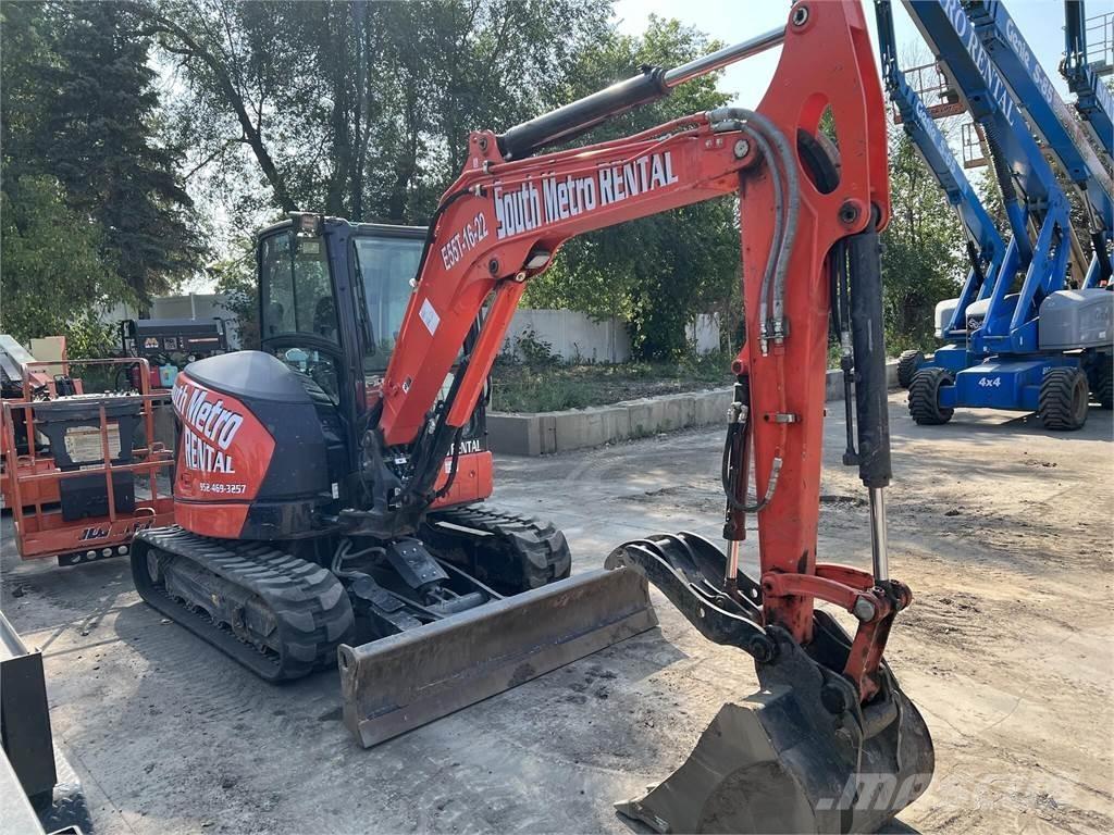 Kubota U55-5 Mini ekskavatörler, 7 tona dek