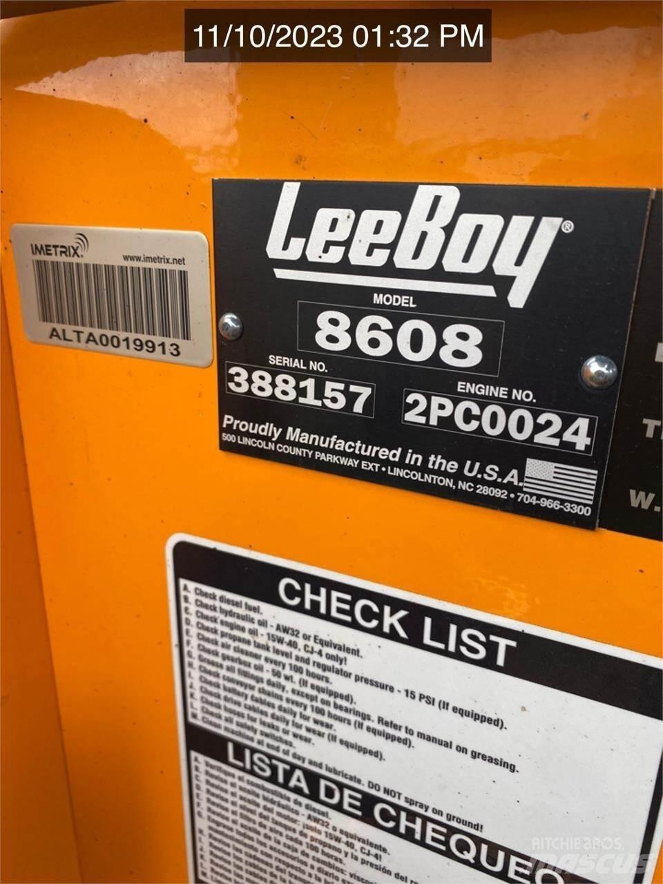 LeeBoy 8608 Asfalt sericiler