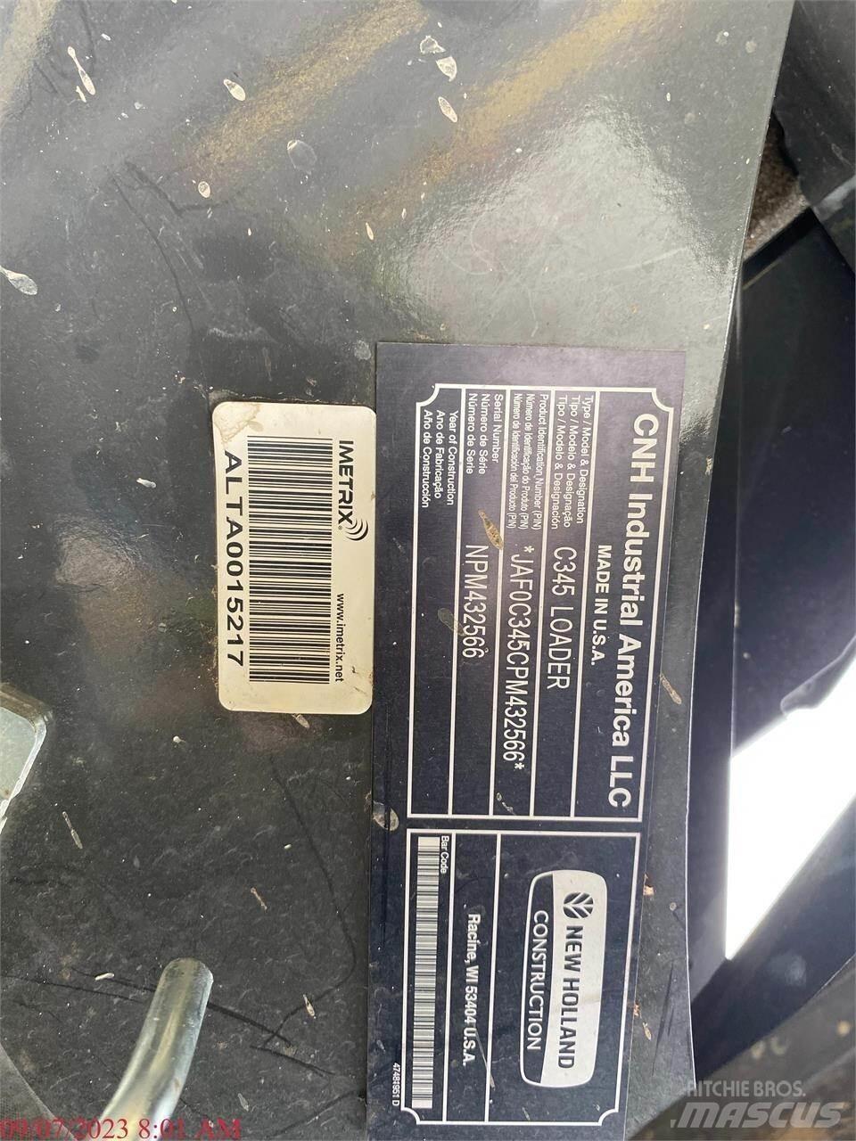 New Holland C345 Skid steer loderler
