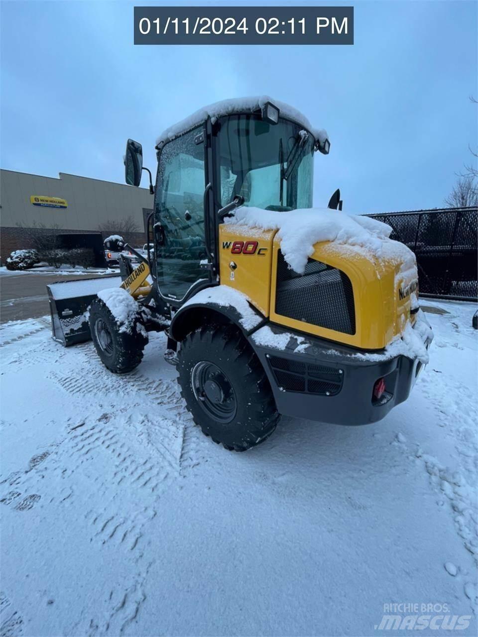 New Holland W80C Tekerlekli yükleyiciler