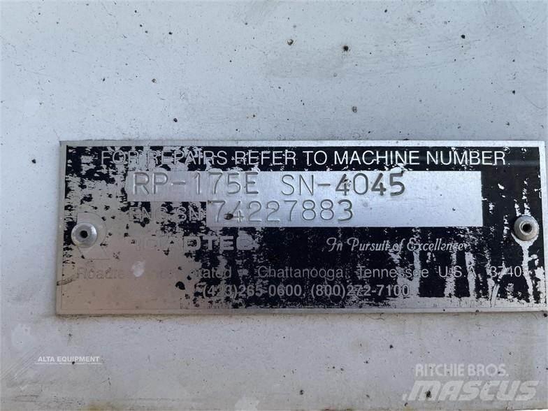 Roadtec RP175 Asfalt sericiler