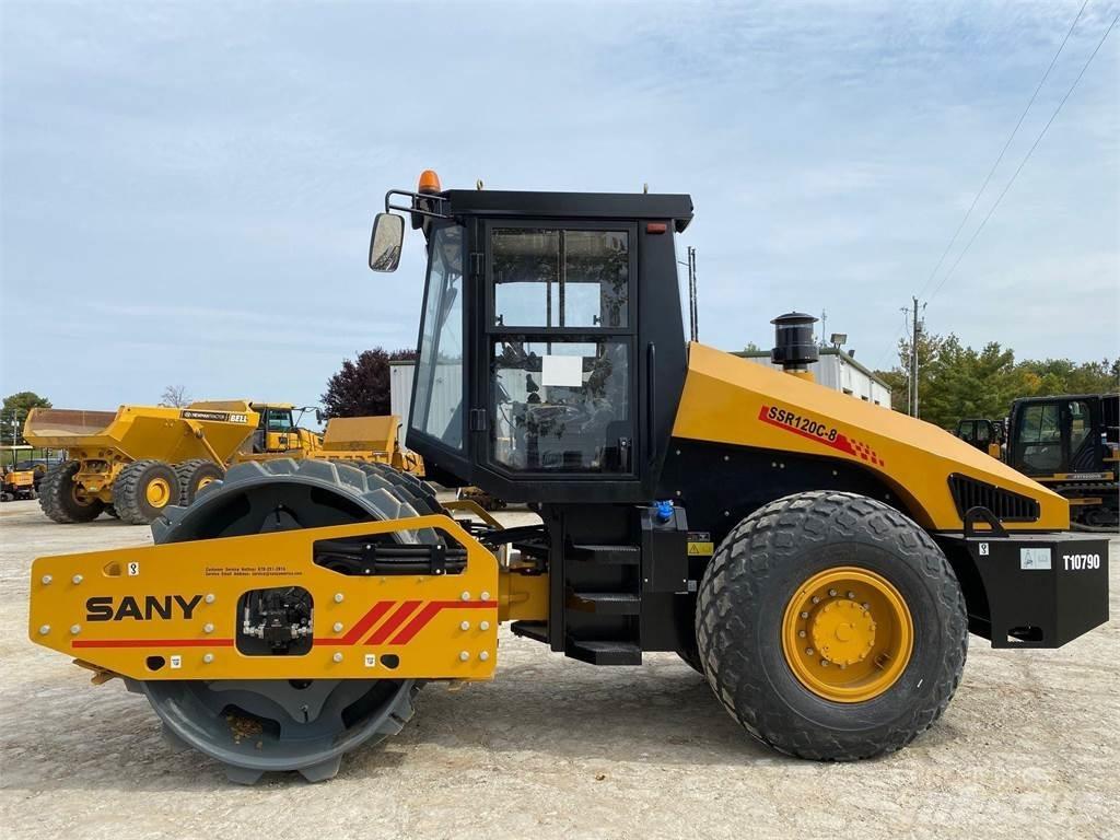Sany SSR120C-8 Çift tamburlu silindirler